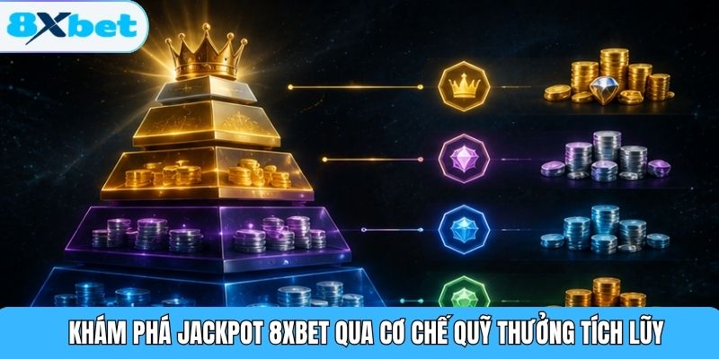 Khám phá Jackpot 8XBET qua cơ chế quỹ thưởng tích lũy